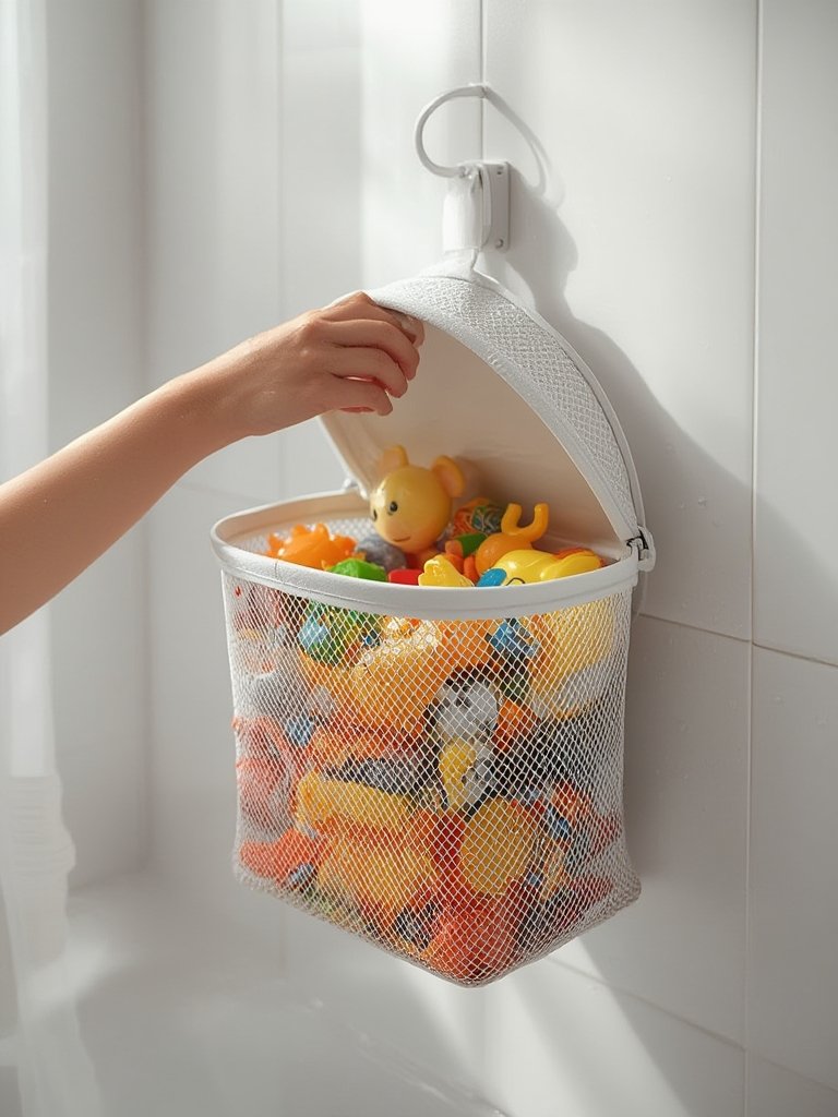 bath storage in action